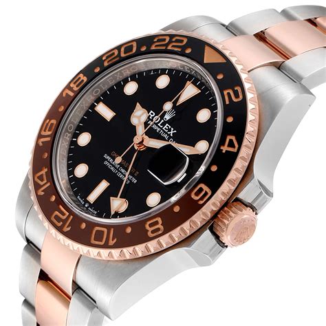 rolex gmt master ii in 18 ct everose gold|Rolex everose gold composition.